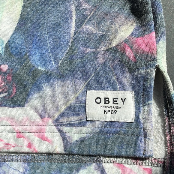 Obey Floral Sweatshirt - Picture 5 of 6